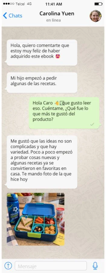 Testimonio sobre preparar loncheras sin estrés